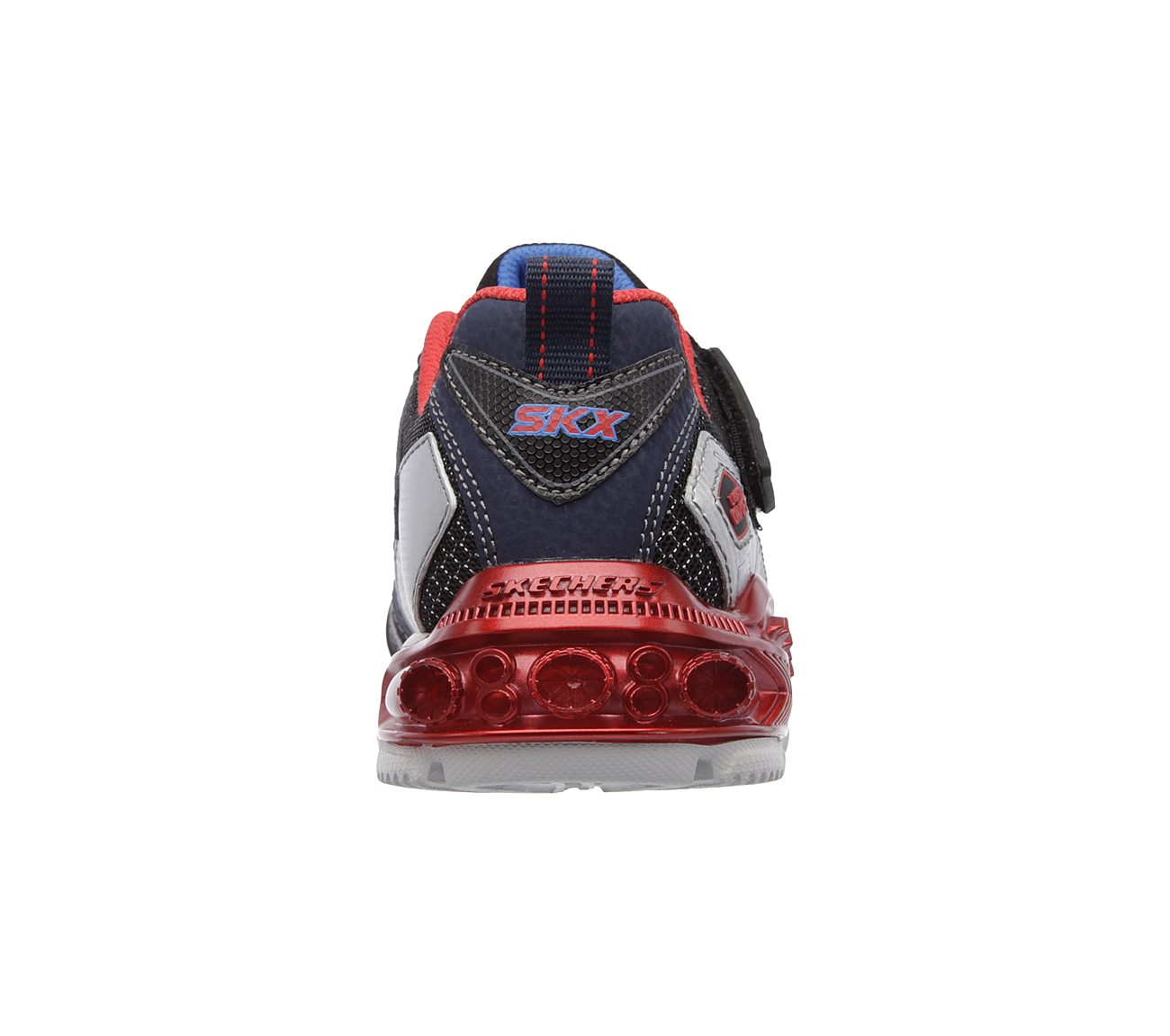 Skechers Boys Lights: Orbitors Navy/Red
