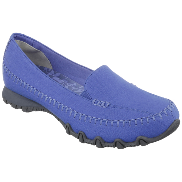 Skechers Women Relaxed Fit: Bikers - Cross Walk Blue