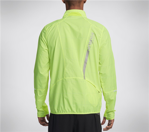 Skechers Men Paceline Packable Jacket Yellow