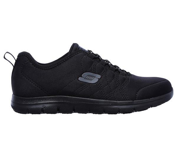 Skechers Women Work: Relaxed Fit Ghenter - Srelt Black