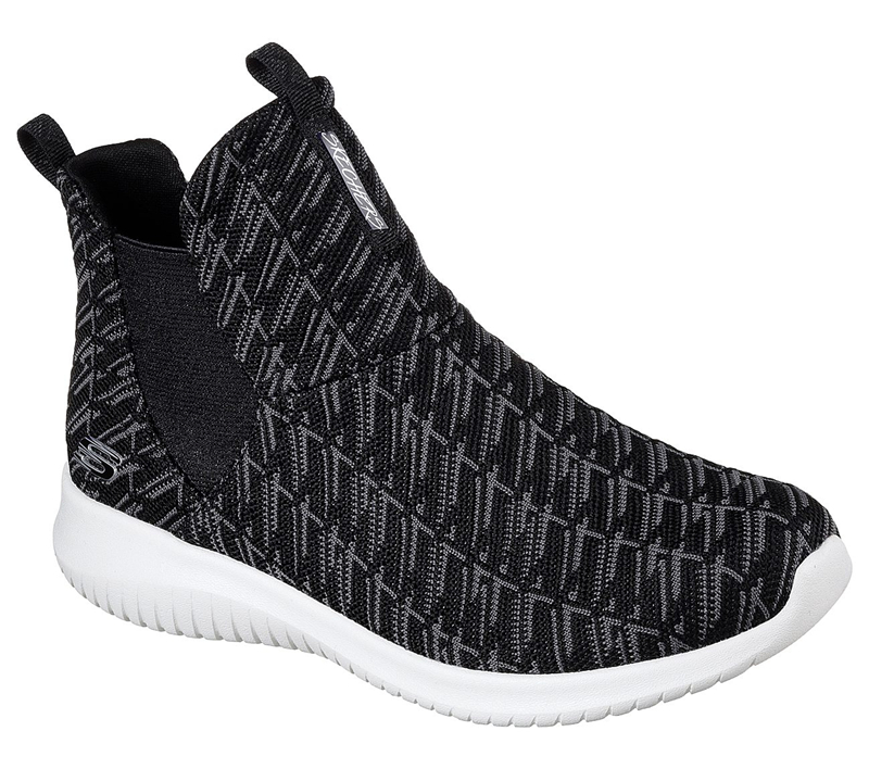 Skechers Women Ultra Flex - High Rise Black