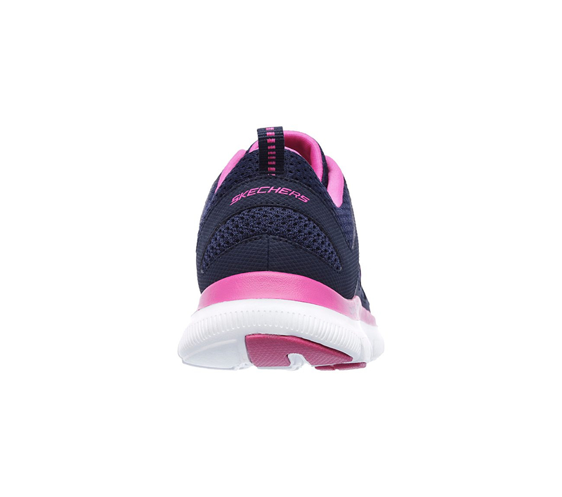 Skechers Women Flex Appeal 2.0 - Simplistic Navy/Hot Pink