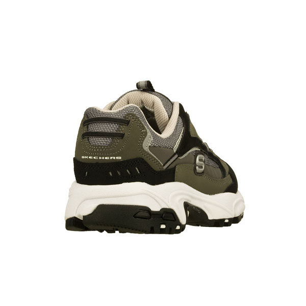 Skechers Men Extra Wide Fit (4E) Shoes - Nuovo Charcoal/Black