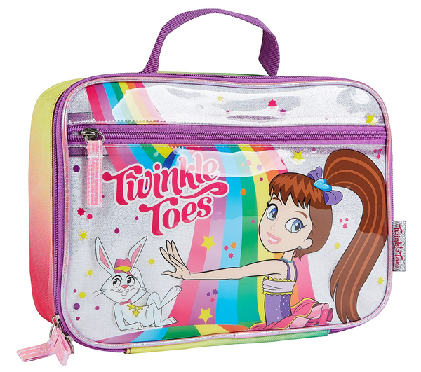 Skechers Girls Twinkle Toes: Dynamic Duo Lunch Box White