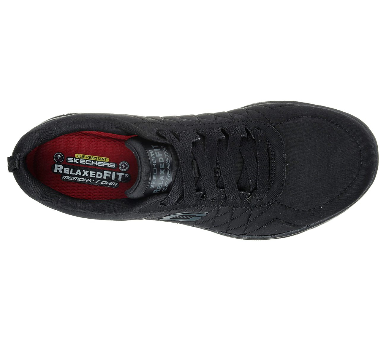 Skechers Women Work Relaxed Fit: Ghenter Black