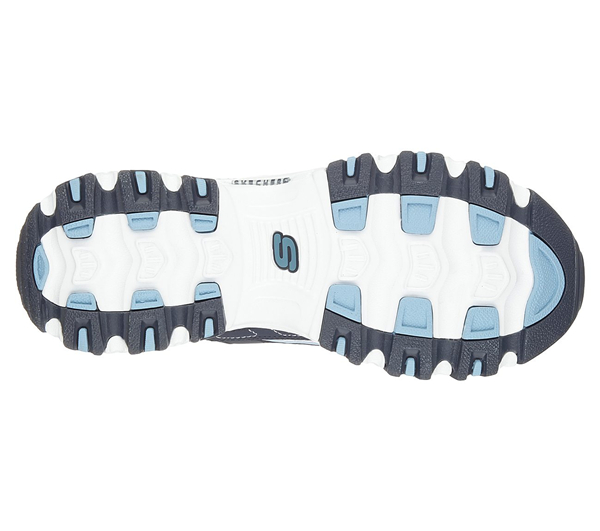 Skechers Women D'Lites - Biggest Fan Navy/White