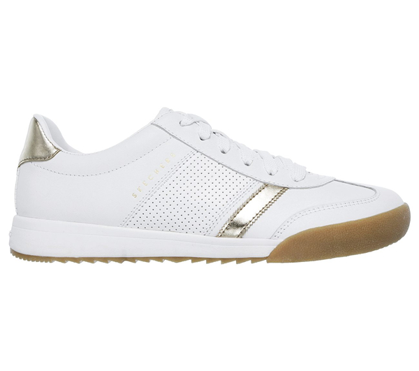 Skechers Women Zinger - Flicker White/Gold