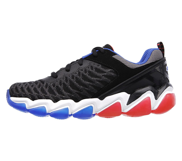 Skechers Boys Skech-Air 3.0 - Downplay Black/Red/Blue