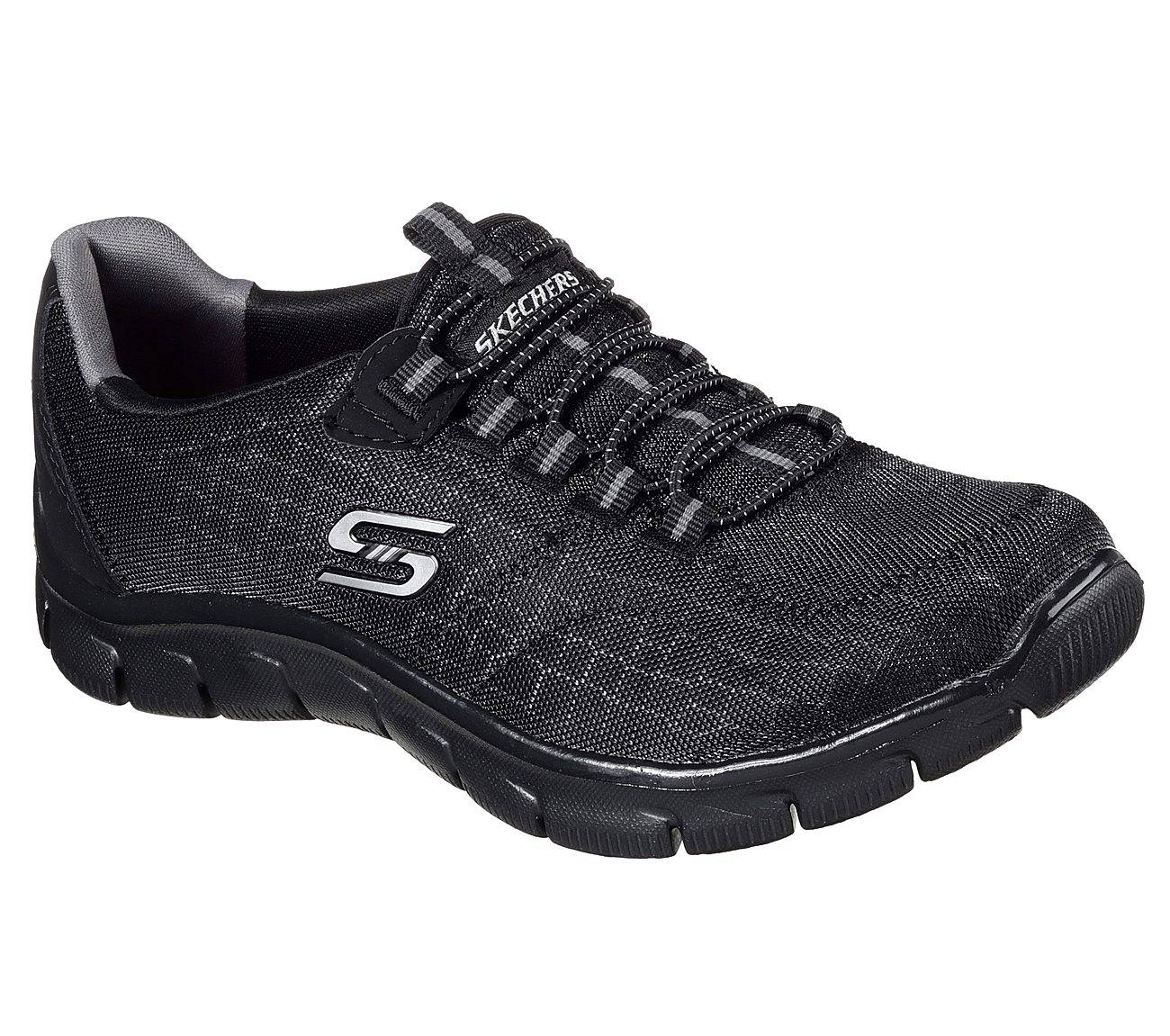 Skechers Women Relaxed Fit Sport: Empire - Rock Around Black