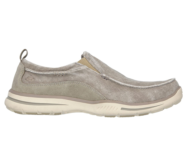 Skechers Men Relaxed Fit: Elected - Drigo Taupe