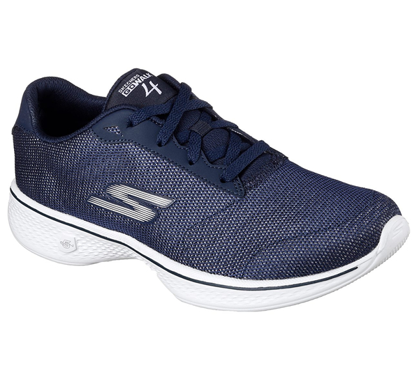 Skechers Women GOwalk 4 - Brisk Navy/White