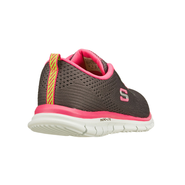 Skechers Women Glider - Game Maker Gray/Hot Pink