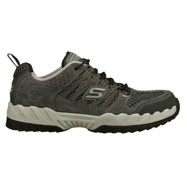 Skechers Men Extra Wide Fit (4E) Shoes - Outland Charcoal
