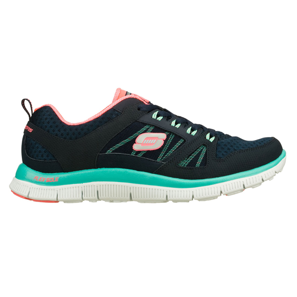 Skechers Women Flex Appeal - Adaptable Navy/Green