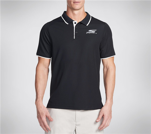 Skechers Men GO Golf Albatross Polo Shirt Black