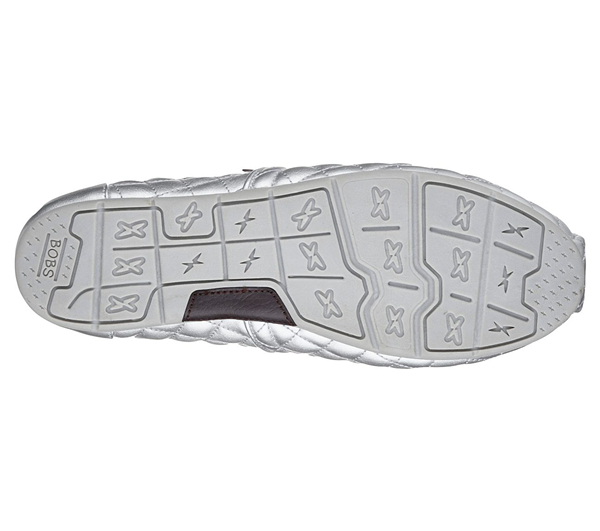 Women's Luxe BOBS - Check Point Silver