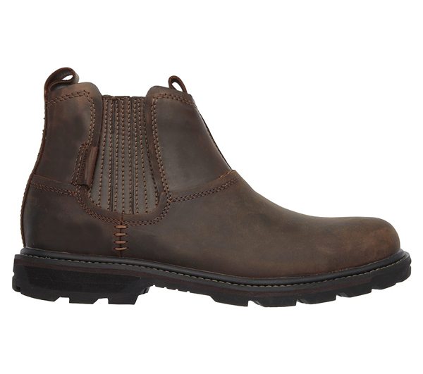 Skechers Men Boots: Blaine - Orsen Brown