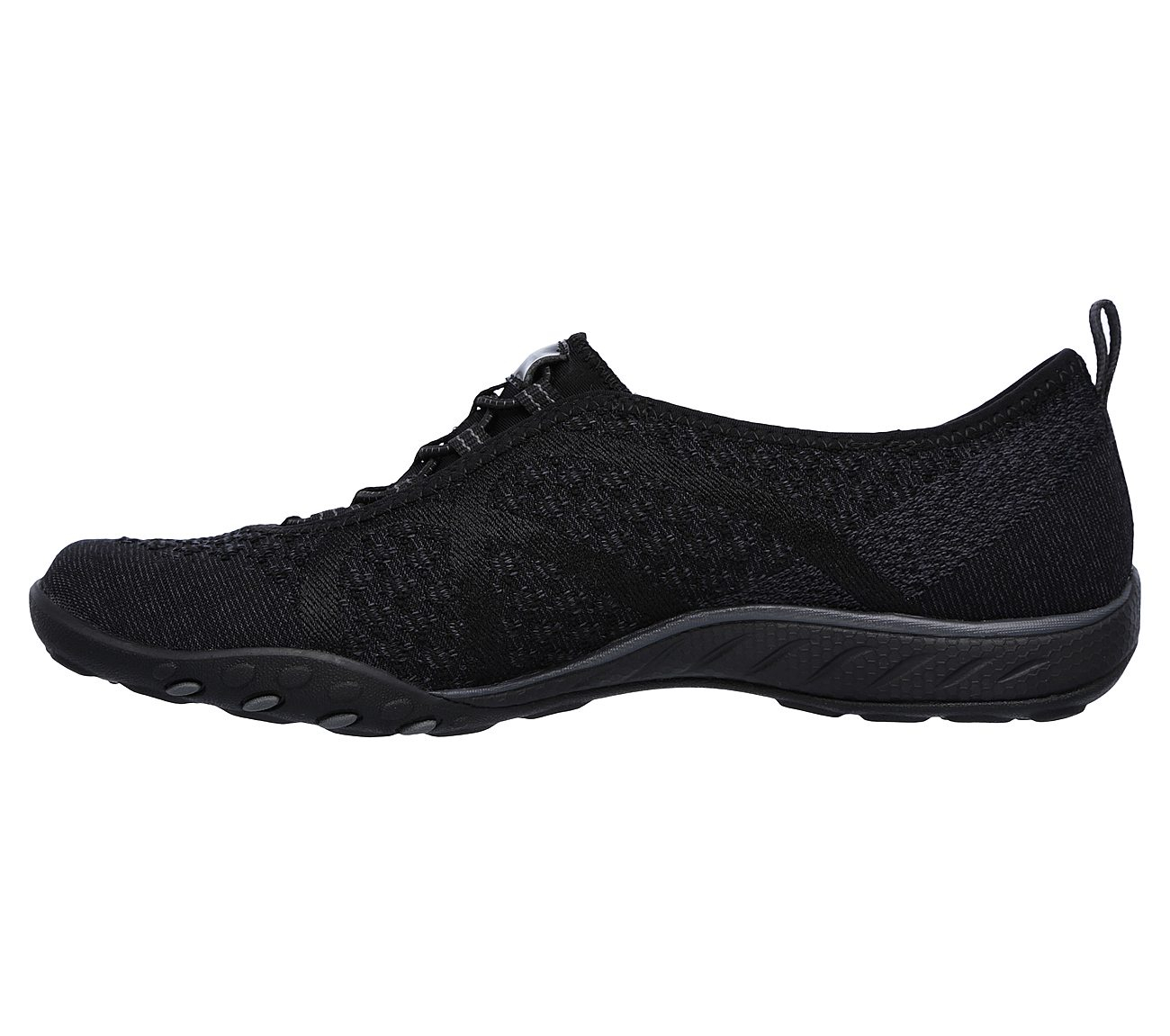 Skechers Women Relaxed Fit: Breathe Easy - Fortune-Knit Black