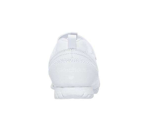 Skechers Girls Bikers II - Grammar Glorious White