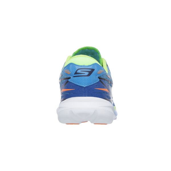 Skechers Men Extra Wide Fit (4E) Shoes - Speed Blue/Lime