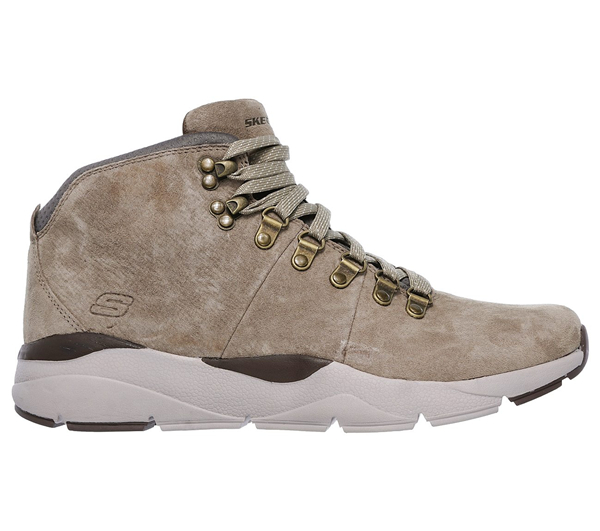 Skechers Men Boots: Recent - Melven Taupe