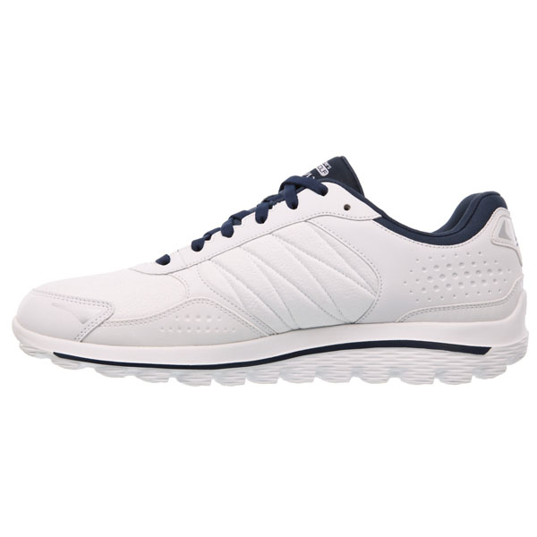 Skechers Men Extra Wide Fit (4E) Shoes - Lynx LT White/Navy