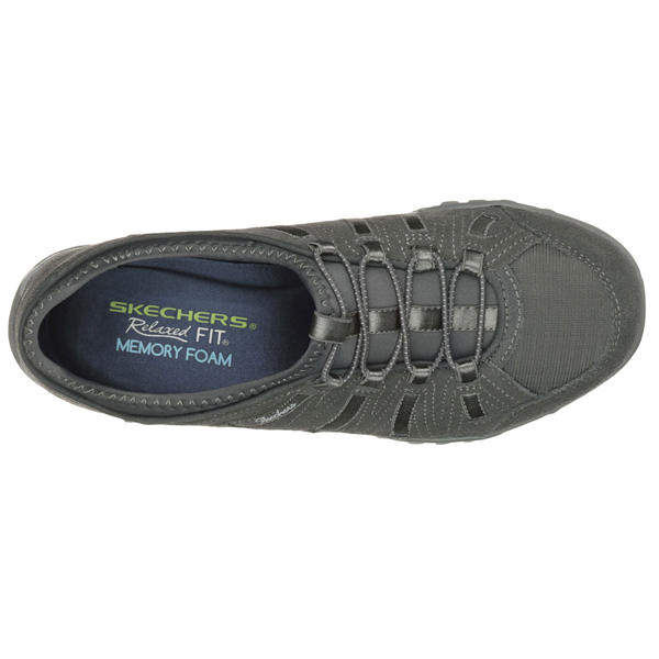 Skechers Women Relaxed Fit: Breathe Easy - Big Bucks Charcoal