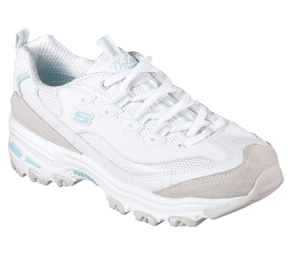 Skechers Women D'Lites - New Journey White