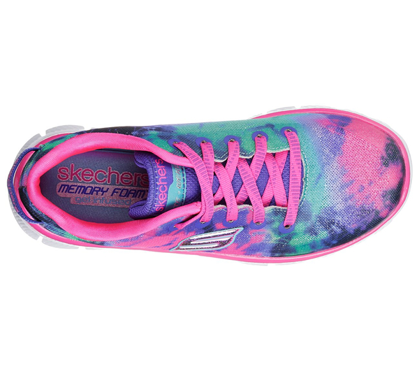 Skechers Girls Skech Appeal - Groove Thang Neon Pink/Multi