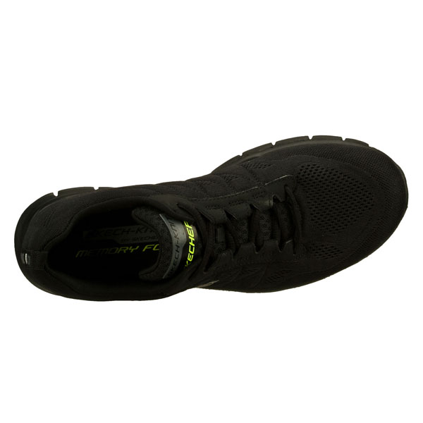 Skechers Men Extra Wide Fit (4E) Shoes - Power Switch Black