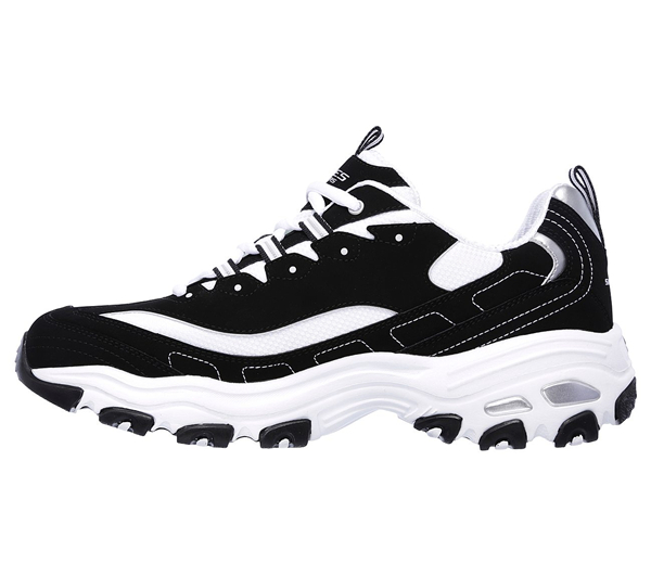 Skechers Men D'Lites Black/White