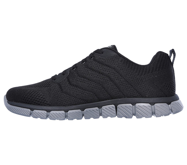 Skechers Men Skech-Flex 2.0 - Milwee Black/Charcoal