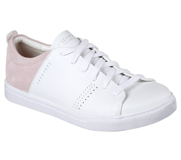 Skechers Women Moda - Clean Street White/Pink
