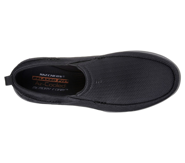 Skechers Men Relaxed Fit: Elected - Viking Black