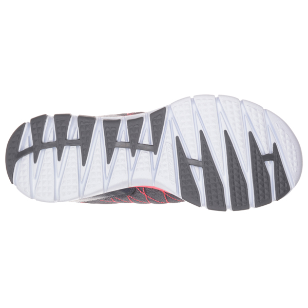 Skechers Women Relaxed Fit: Skech-Flex Charcoal/Coral