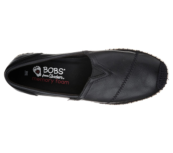Skechers Women Bobs Flexpadrille - Double Back Black