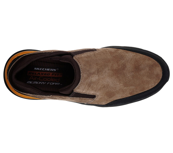 Skechers Men Relaxed Fit: Recent - Kendor Light Brown