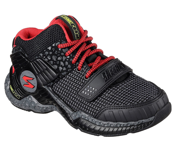 Skechers Boys Skech-X: Cosmic Foam II - Overrun Black/Red