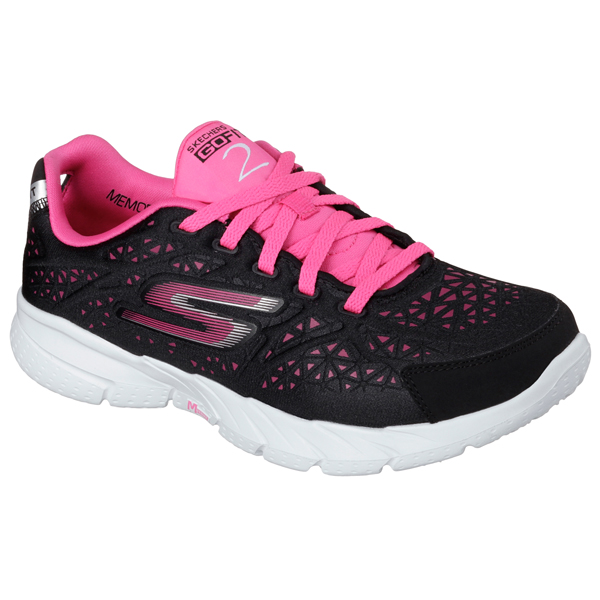 Skechers Women Gofit - Presto Black/Hot Pink