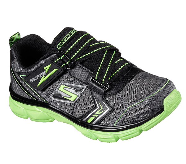 Skechers Boys Advance II Gray/Lime