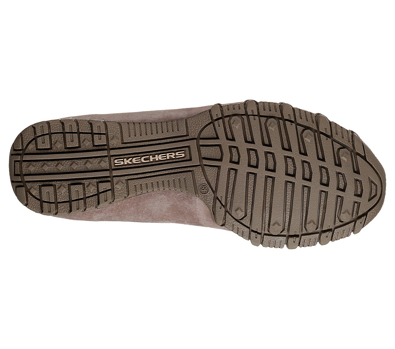Skechers Women Relaxed Fit: Bikers - Traffic Dark Taupe