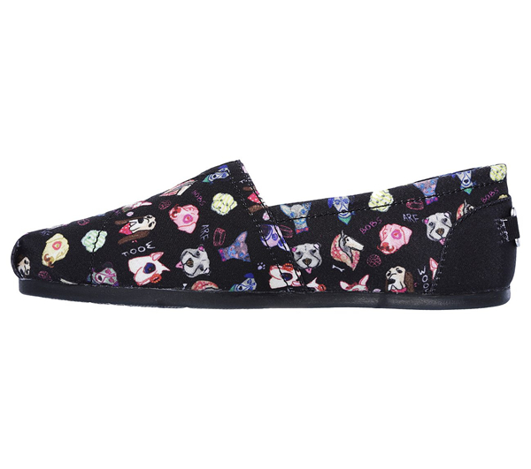 Skechers Women Bobs Plush - Posh Pup Black