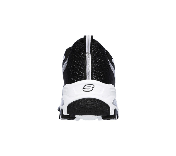 Skechers Women D'Lites - Reinvention Black/White