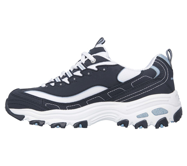 Skechers Women D'Lites - Biggest Fan Navy/White