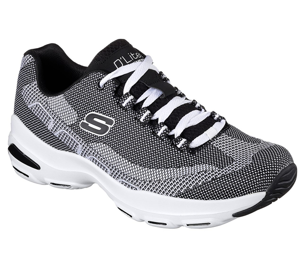 Skechers Men D'Lites Ultra White/Black