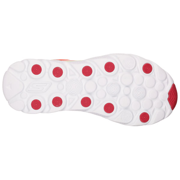 Skechers Men Extra Wide Fit (4E) Shoes - Ride Red/Lime