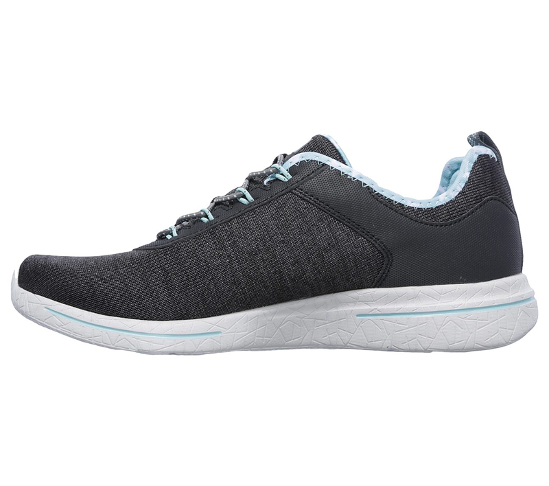 Skechers Women Burst 2.0 - Sunny Side Charcoal/Light Blue