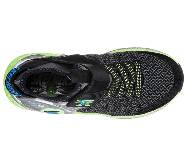 Skechers Boys Skech X: Cosmic Foam II Black/Lime