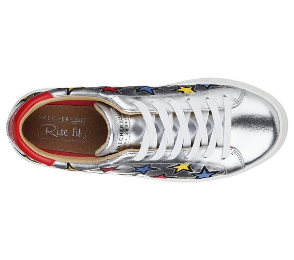 Skechers Women Side Street - Star Side Silver/Multi