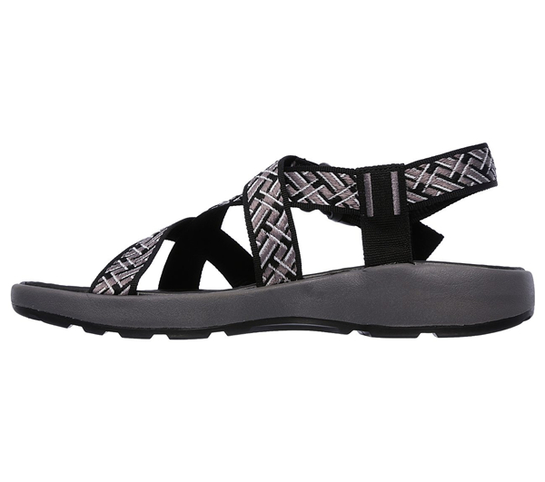 Skechers Men Sandals: Melbo Black/Gray